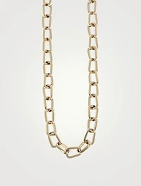 10K Gold Pop-Top Cut-Out Necklace
