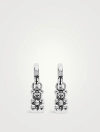 Silver Gummie Bear Earrings