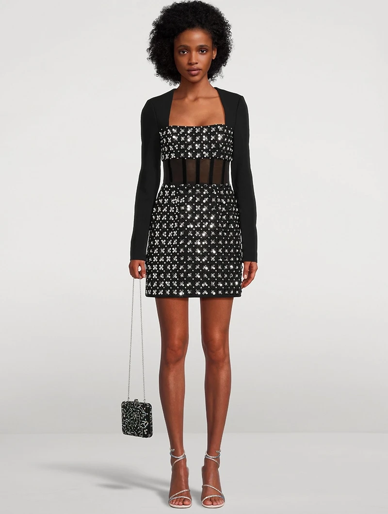 Bianca Embellished Mini Dress