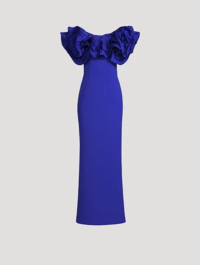 Cora Ruffled Gown