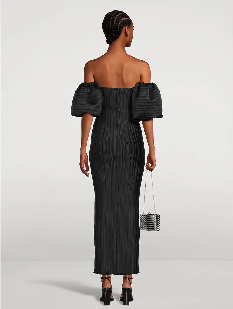 Sirène Off-The-Shoulder Gown
