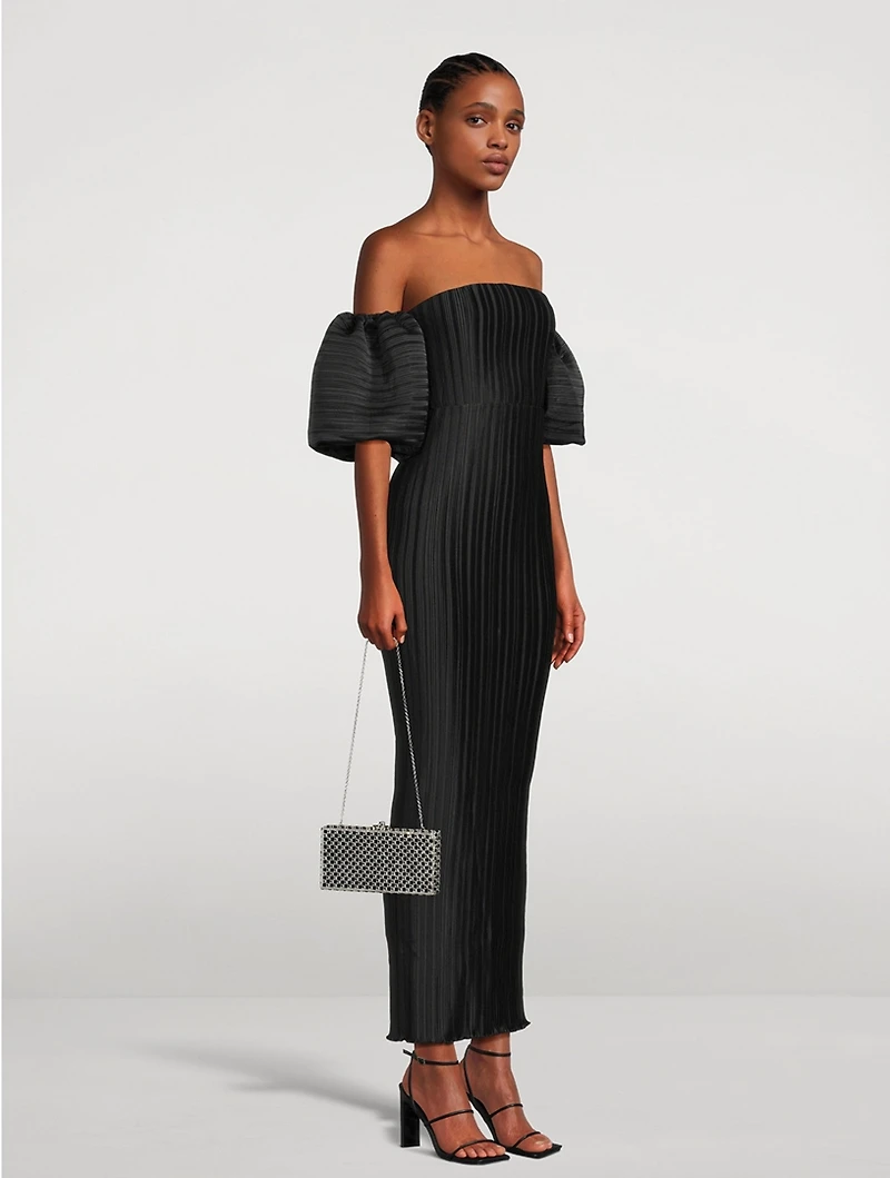 Sirène Off-The-Shoulder Gown
