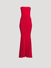 Strapless Fishtail Gown
