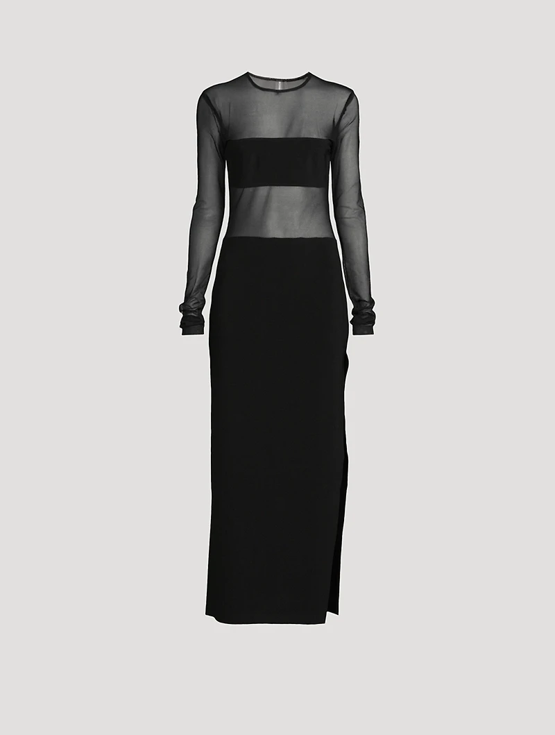 Dash Long Dress With Side Slit
