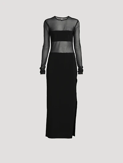 Dash Long Dress With Side Slit