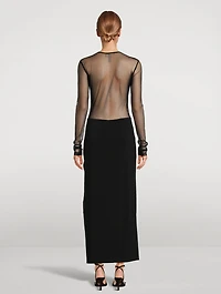 Dash Long Dress With Side Slit