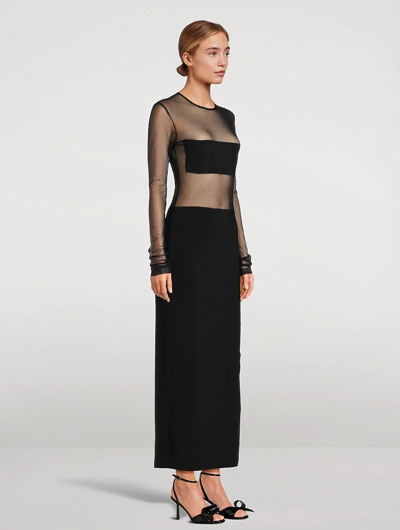 Dash Long Dress With Side Slit