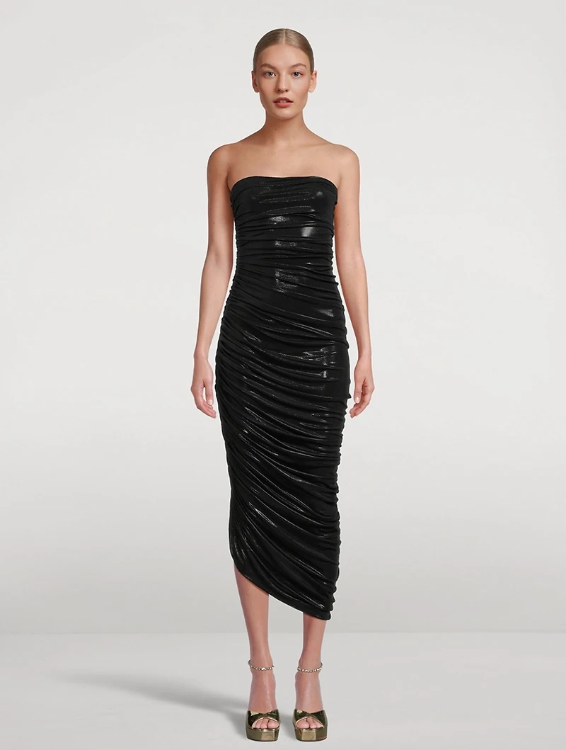 Diana Strapless Midi Dress
