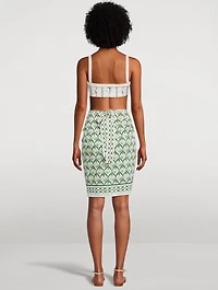 Emelina Perla Pareo In Floral Print