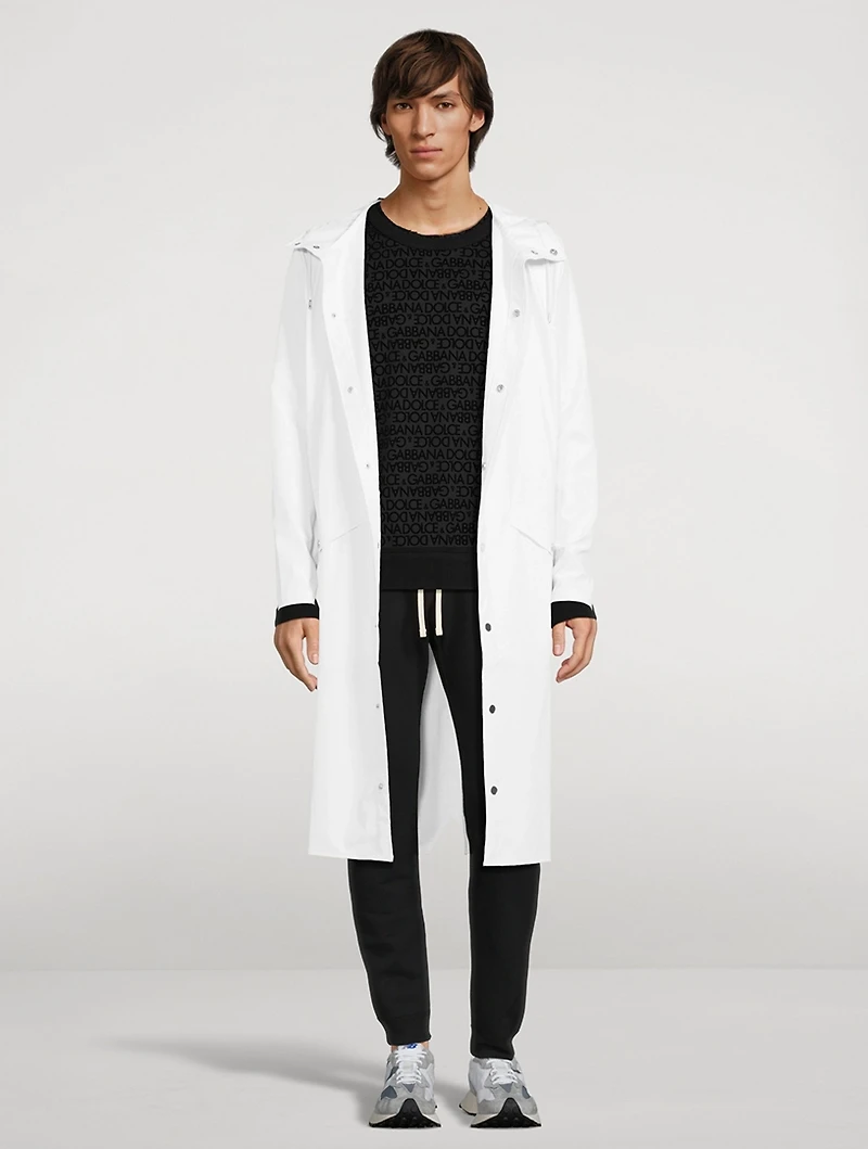 Longer Jacket With Hood