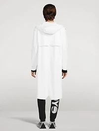 Longer Jacket With Hood
