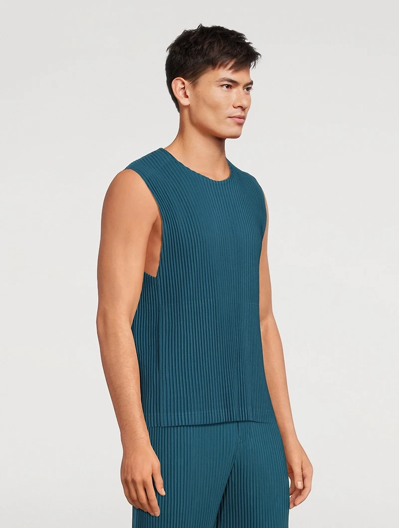Tailored Pleats Vest