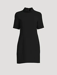 Roll-Neck Mini Dress