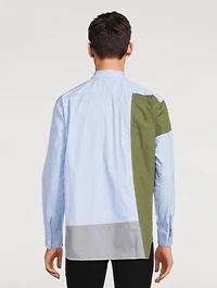 Andy Warhol x Cotton Shirt Striped Print
