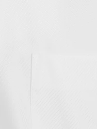 Cotton Poplin Shirt With Striped Sleeve
