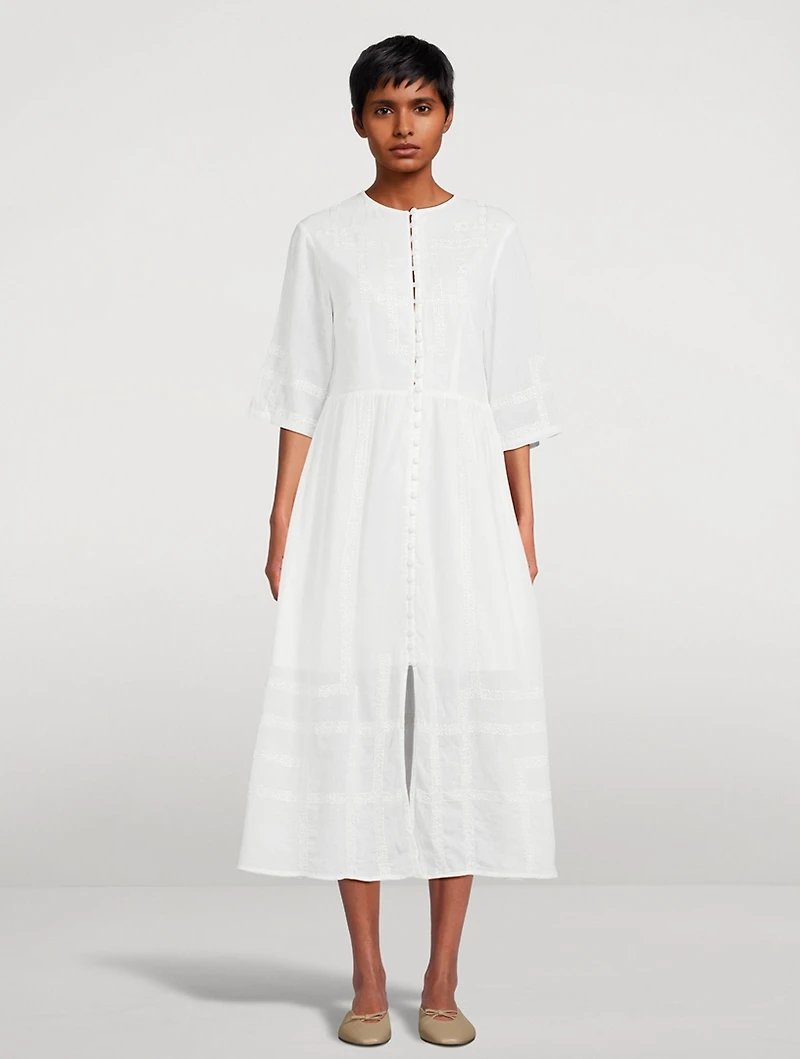 Quinn Cotton Shirt Dress