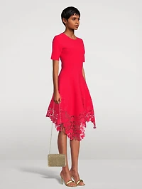 Gardenia Guipure Lace Midi Dress