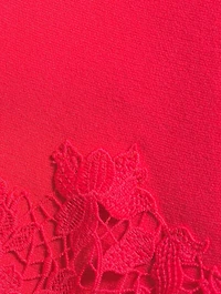 Gardenia Guipure Lace Midi Dress
