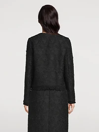 Gardenia Embroidered Tweed Jacket