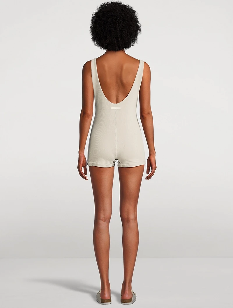 Ribbed Bodysuit