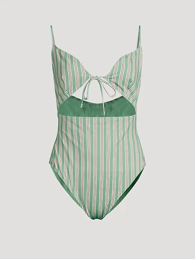 Tie One-Piece Swimsuit