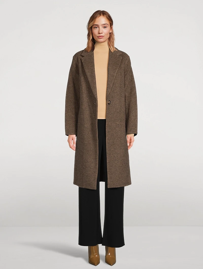 High-Waisted Bias Trousers