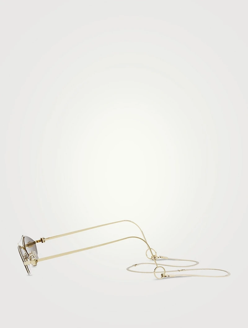 Baguette Cat Eye Sunglasses