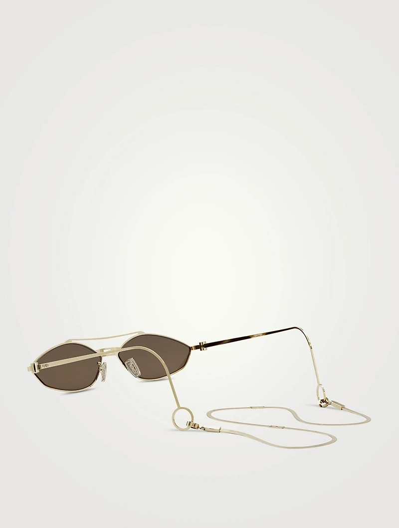 Baguette Cat Eye Sunglasses