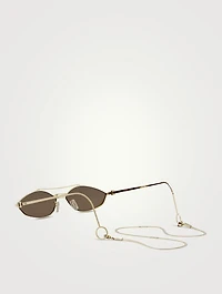 Baguette Cat Eye Sunglasses