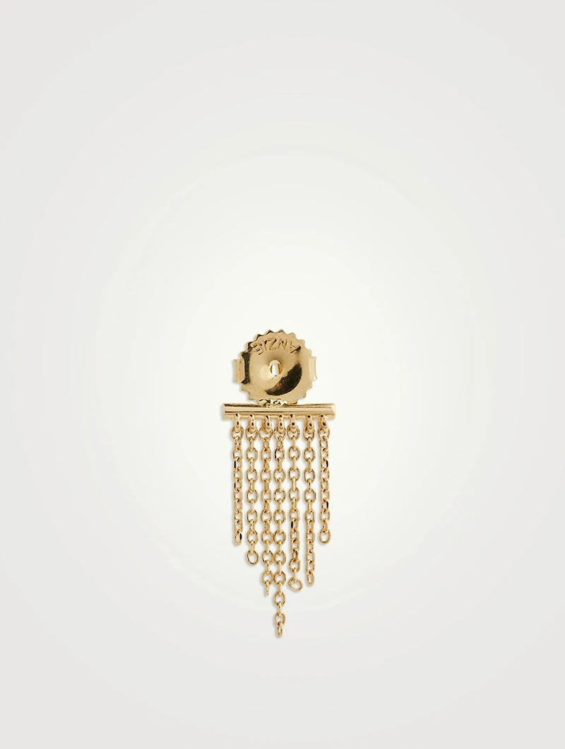Cléo 14K Gold Fringe Earring Backing