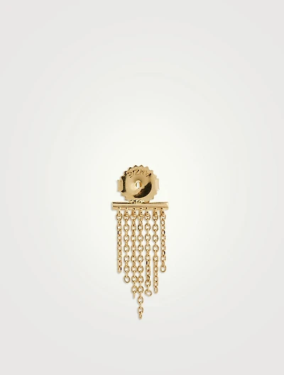 Cléo 14K Gold Fringe Earring Backing