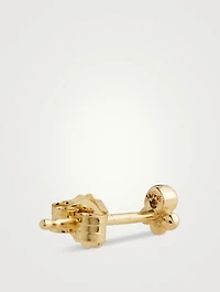 Anzie x Mel Soldera Phanie 14K Gold Diamond Stud Earring
