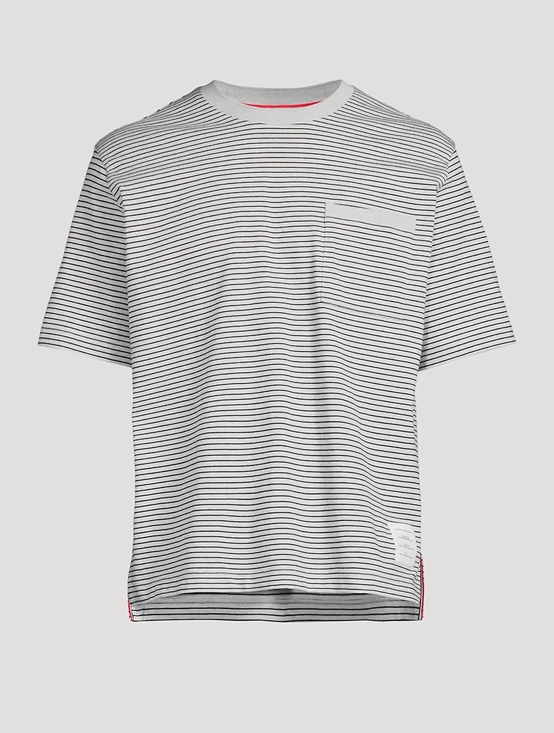 Cotton Striped T-Shirt