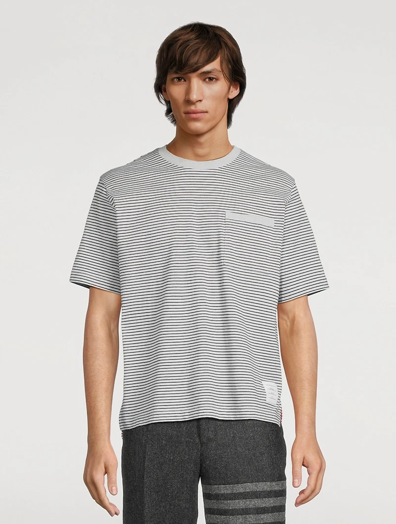 Cotton Striped T-Shirt