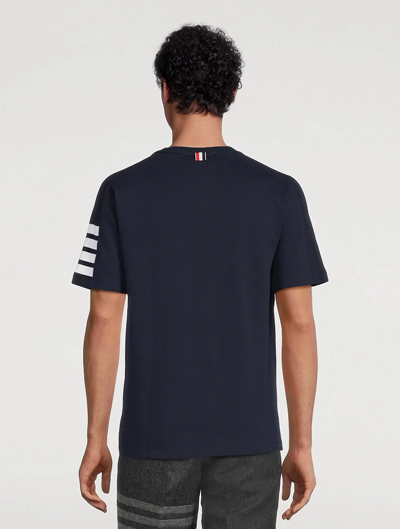 Cotton 4-Bar T-Shirt