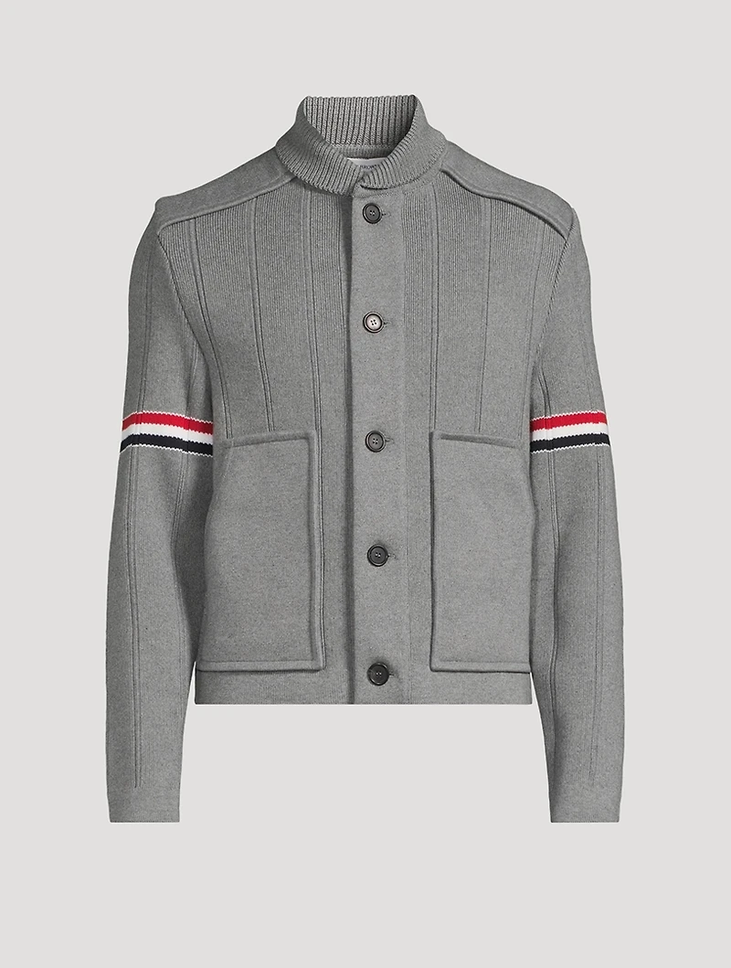 Double Face Cotton And Cashmere Jacket