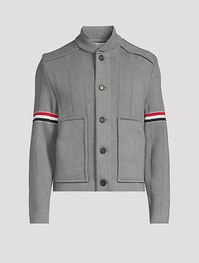 Double Face Cotton And Cashmere Jacket