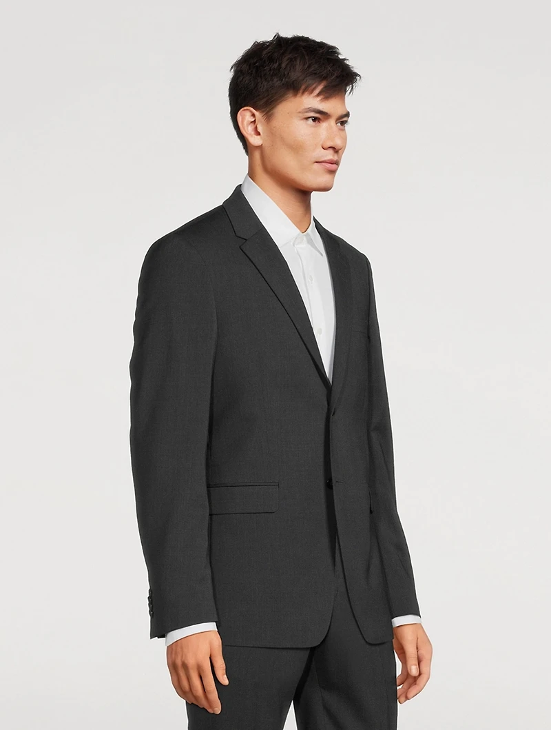 Jerrett Wool-Blend Slim-Fit Jacket