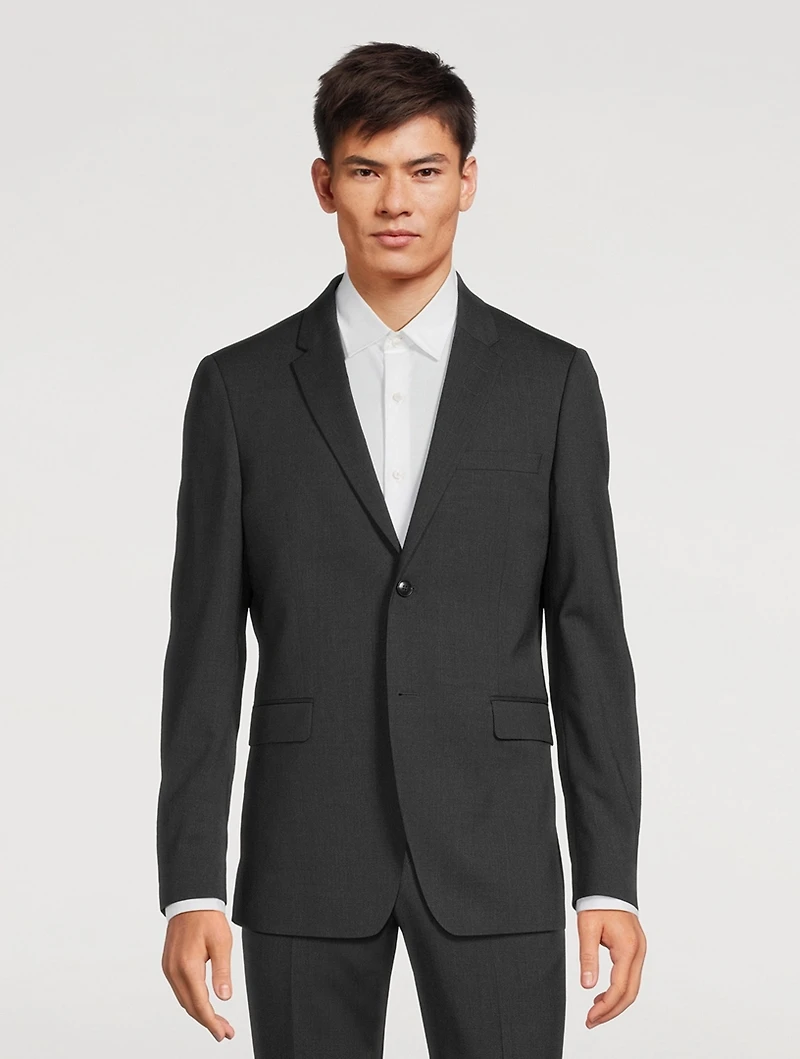 Jerrett Wool-Blend Slim-Fit Jacket