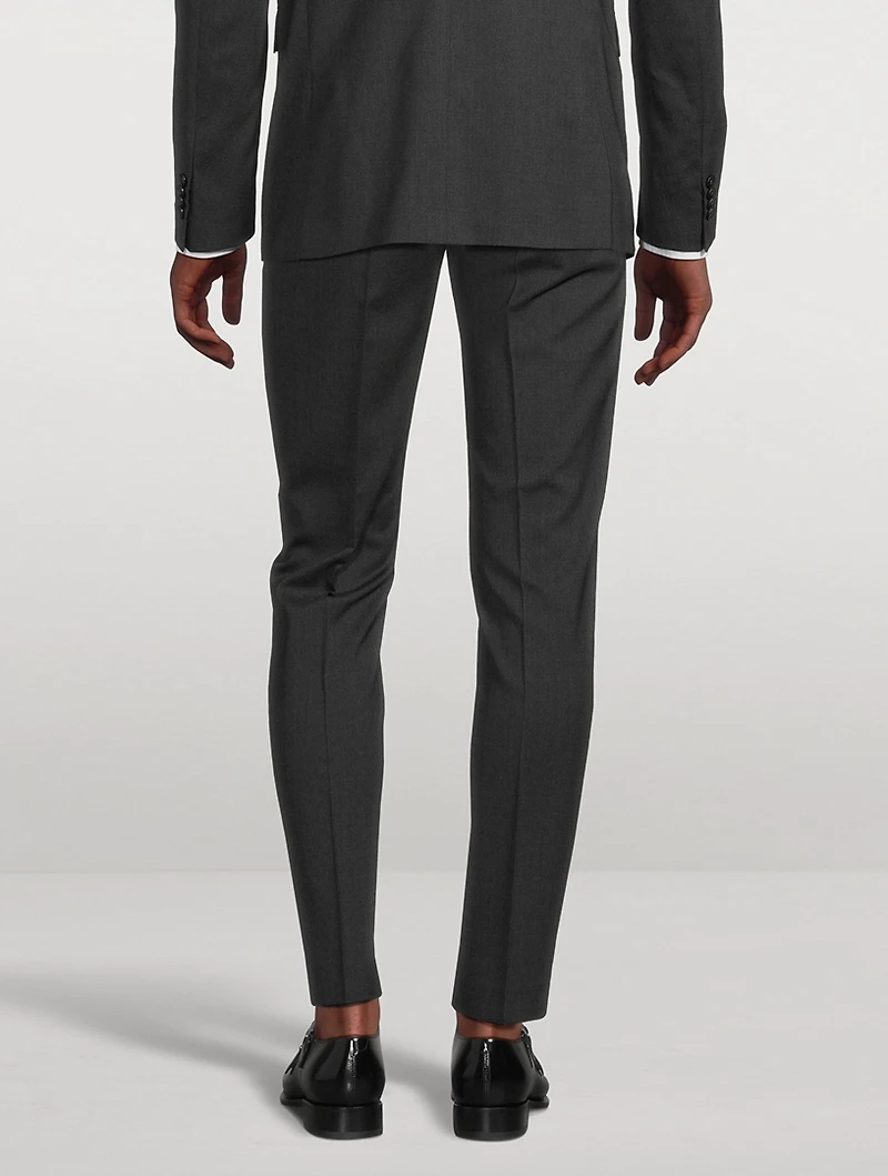 Tenuta Wool-Blend Slim-Fit Pants