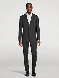 Tenuta Wool-Blend Slim-Fit Pants
