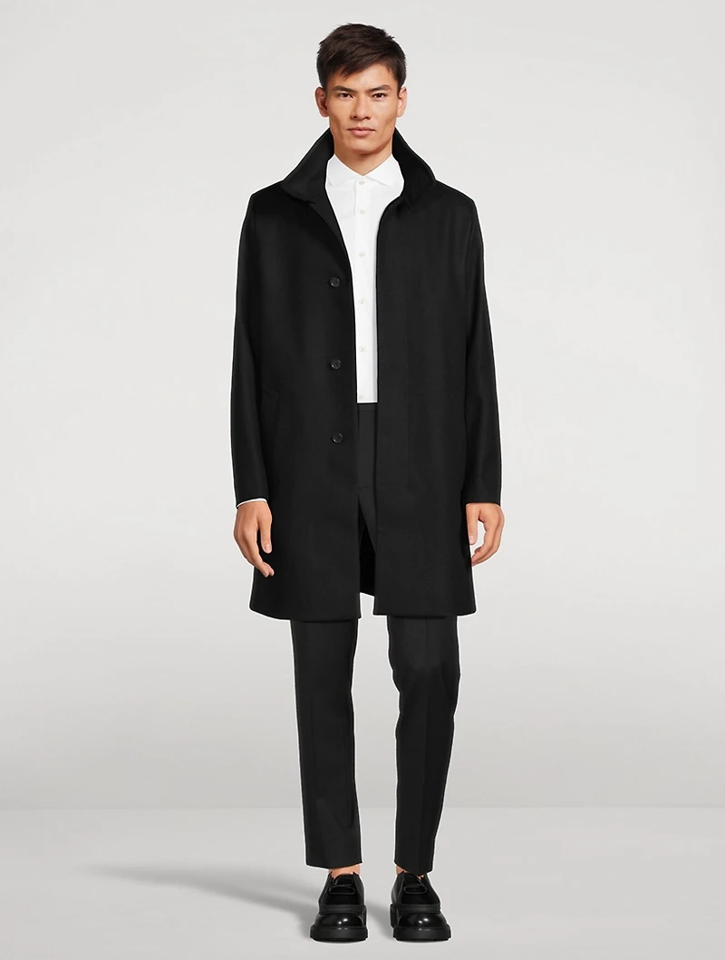 Aleric Wool-Blend Coat