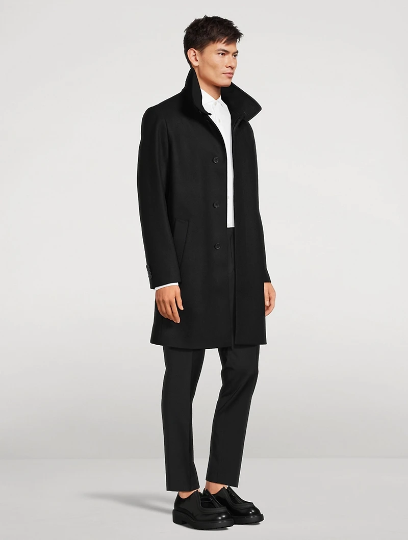 Aleric Wool-Blend Coat