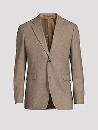 Justins Wool-Blend Slim-Fit Jacket