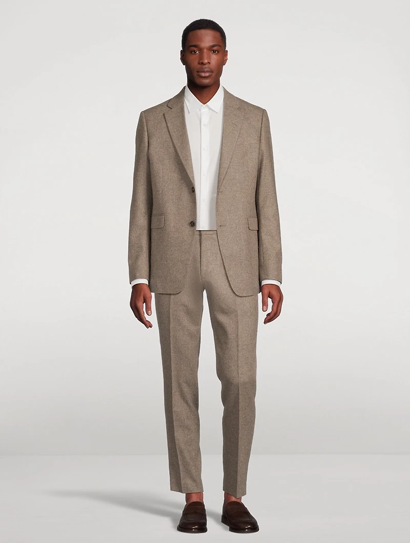 Justins Wool-Blend Slim-Fit Jacket