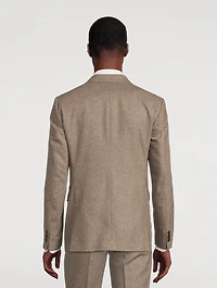 Justins Wool-Blend Slim-Fit Jacket