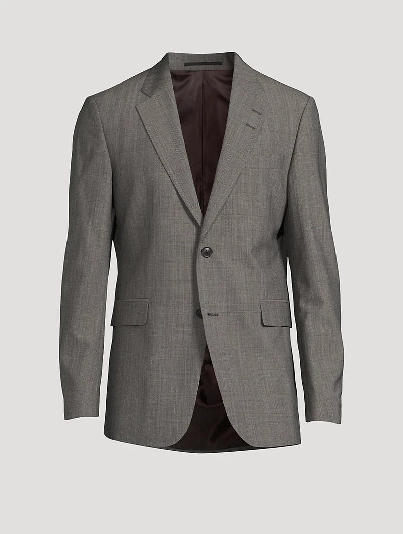 Justinn Wool-Blend Slim-Fit Jacket