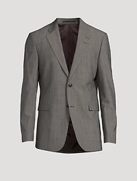 Justinn Wool-Blend Slim-Fit Jacket