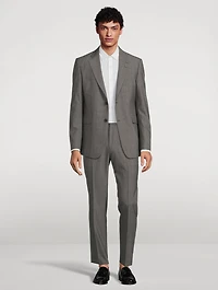 Justinn Wool-Blend Slim-Fit Jacket