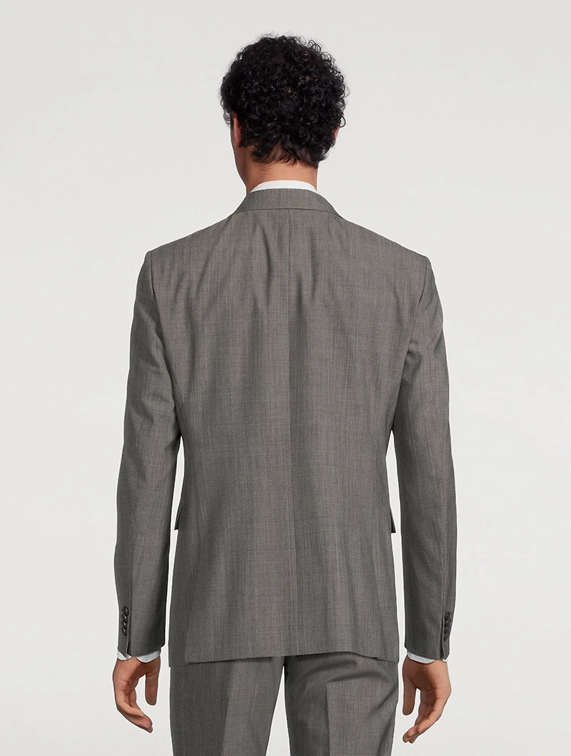 Justinn Wool-Blend Slim-Fit Jacket